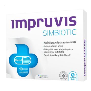 Impruvis Симбиотик х10 капсули Pharma Brands