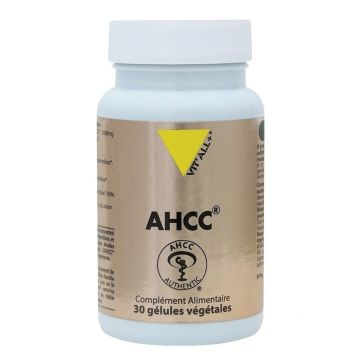 AHCC Активен Хемицелулозен компонент за Имунитет x30 капсули Vit'all Plus
