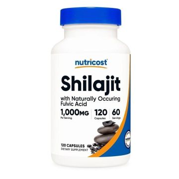 Шилажит Мумио 500 mg х120 капсули Nutricost