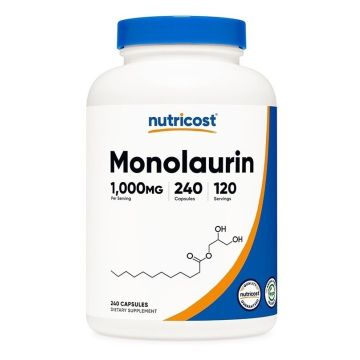 Монолаурин за имунната система 500 mg х240 капсули Nutricost