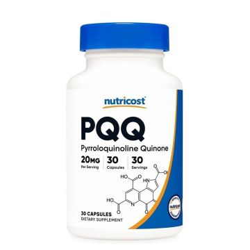 PQQ Пиролохинолин хинон 20 mg х30 капсули Nutricost