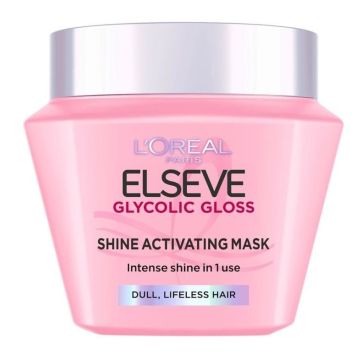 Loreal Paris Elseve Glycolic Gloss Маска за блясък за безжизнена коса х300 мл