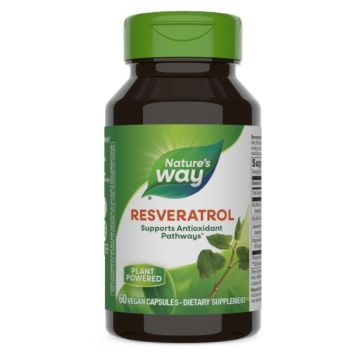 Ресвератрол за сърцето и сърдечно-съдовата система 325 мг х60 капсули Nature's Way