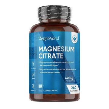 Магнезий цитрат 222 mg х240 капсули Weight World