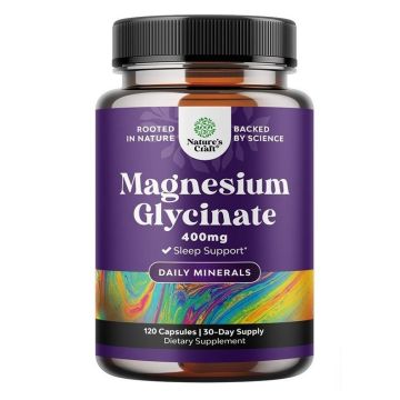 Магнезий бисглицинат 100 mg х120 капсули Nature's Craft