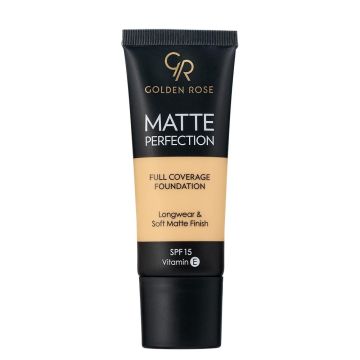 Golden Rose Matte Perfection Матиращ фон дьо тен за лице SPF15 х35 мл, W2