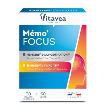 Memo Focus за памет и концентрация х30 капсули Vitavea