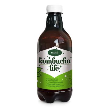 Kombucha Life Естествено газиран чай с мента х500 мл