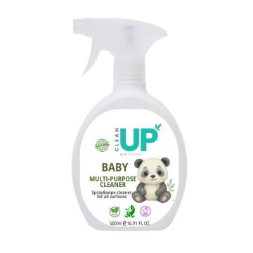 Clean Up Baby Натурален бебешки универсален почистващ препарат x500 мл