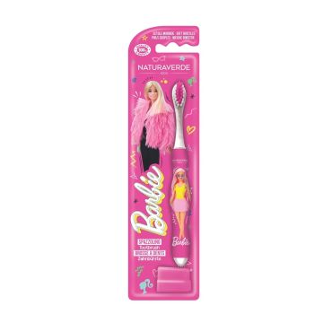 Naturaverde Kids Barbie Детска четка за зъби с капаче х1 брой, Soft