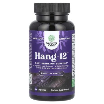 Hang-12 Формула за черния дроб х60 капсули Nature's Craft
