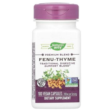 Fenu-Thyme Сминдух и мащерка х100 капсули Nature's Way
