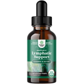 Organic Lymphatic Support за прочистване на лимфната система х60 мл Nature's Craft
