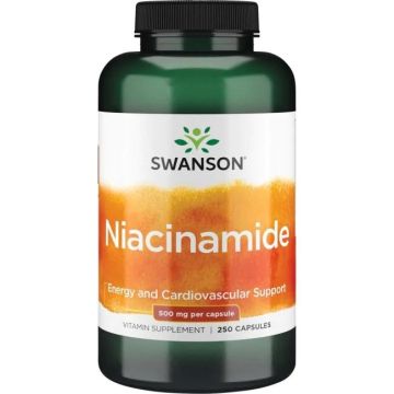 Ниацинамид 500 мг х250 капсули Swanson