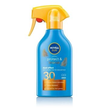 Nivea Sun Protect & Bronze Слънцезащитен лосион за лице и тяло SPF30 х250 мл