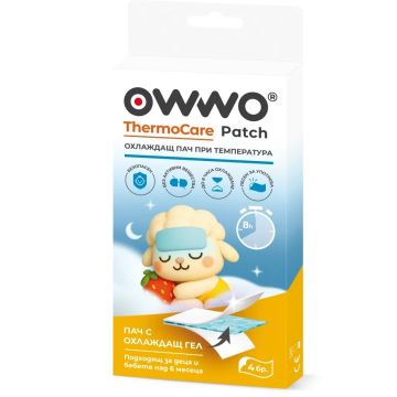 OWWO Thermocare охлаждащи пластири при температура х4 броя BestaMed