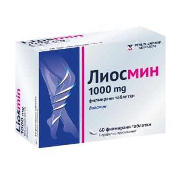 Лиосмин 1000 mg х60 филмирани таблетки Berlin-Chemie