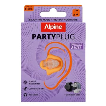 Alpine Party Plug Тапи за уши в 3 размера S/M/L х3 чифта