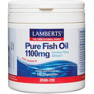 Рибено масло 1100 mg с Омега 3 х120 капсули Lamberts