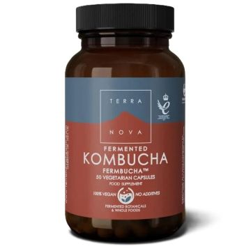 Ферментирала комбуча х50 капсули Terra Nova