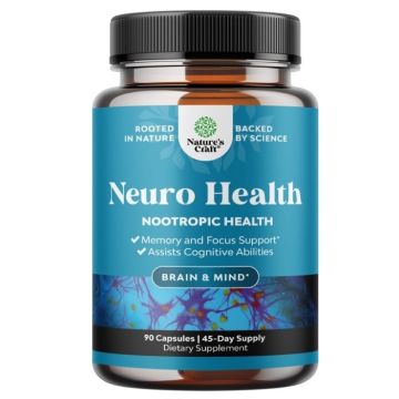 Neuro Health Формула за неврологично здраве и фокус х90 капсули Nature's Craft