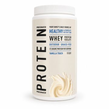 Healthy Whey Protein Суроватъчен протеин изолат, вкус Ванилия х450 г Pregnaco