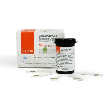 Bionime Prolife PT200 Тест ленти за кръвна захар х50 броя