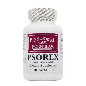 Psorex Фумарова киселина при псориазис х100 капсули Ecological Formulas
