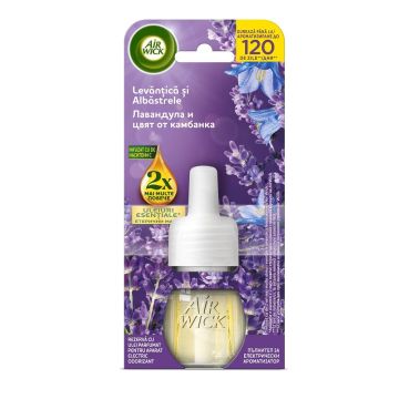 Air Wick Lavender and Blue Flowers Пълнител за електрически ароматизатор х19 мл
