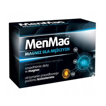 MenMag Магнезий за мъже х30 капсули Aflofarm
