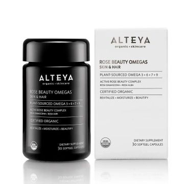 Rose Beauty Omegas Омега 3+6+7+9 и Антиоксидантен комплекс, Био х30 капсули Alteya Organics