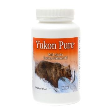 Yukon Pure Масло от дива сьомга Нерка х90 софтгел капсули Marine Healthfoods