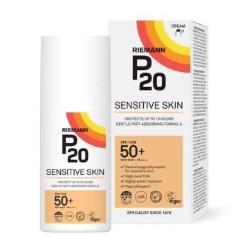 Riemann P20 Sensitive Skin Слънцезащитен крем за тяло, SPF50+ x200 мл