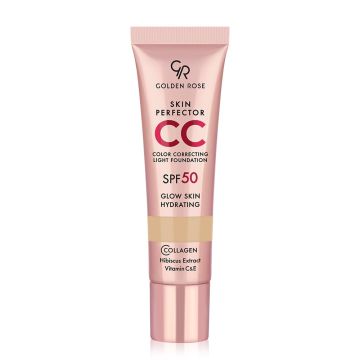 Golden Rose Skin Perfector CC крем за изравняване на тена SPF50 х30 мл, 101