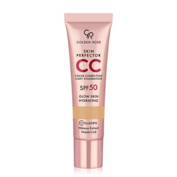 Golden Rose Skin Perfector CC крем за изравняване на тена SPF50 х30 мл 102