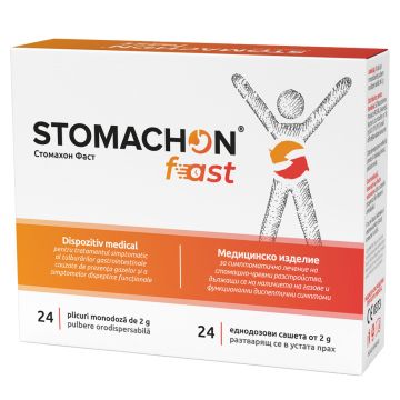 Стомахон Фаст за добро храносмилане х24 сашета Naturpharma