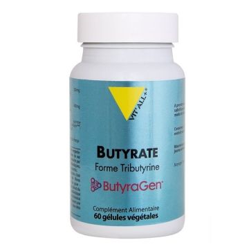 Butyrate Трибутин комплекс Постбиотик x60 капсули Vit’All+