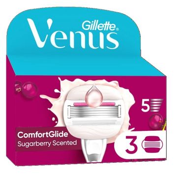 Gillette Venus Comfortglide Sugarberry Резервни ножчетта х3 броя