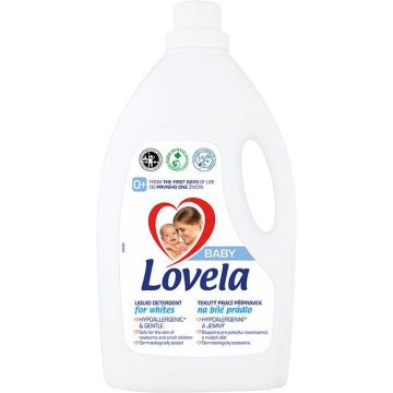 Lovela Baby Течен перилен препарат за бели тъкани х2900 мл