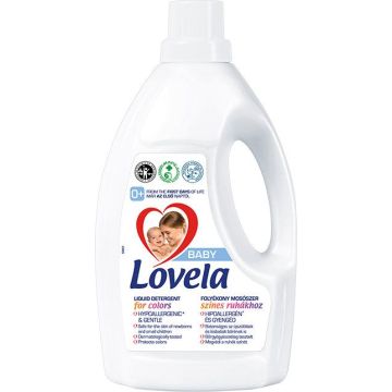 Lovela Baby Течен перилен препарат за цветни тъкани х1450 мл