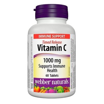 Витамин C 1000 mg х60 таблетки Webber Naturals