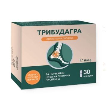 Трибудагра при подагра х30 капсули Ecopharm