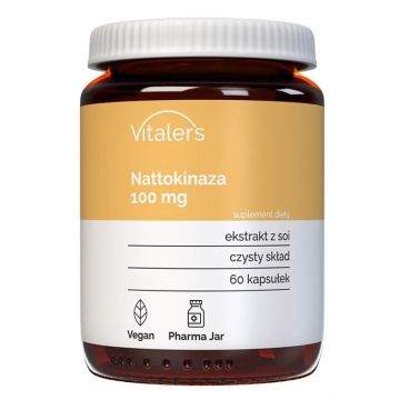 Наттокиназа 100 mg x60 капсули Vitaler's
