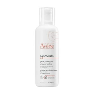 Avene XeraCalm A.D. Релипидиращ крем срещу раздразнена и склонна към атопия и сърбеж кожа х400 мл