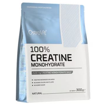 Креатин Монохидрат на прах, Неовкусен х300 г OstroVit