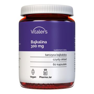 Шлемник Байкалски 300 mg x60 капсули Vitaler's