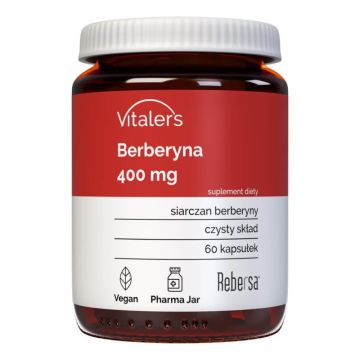 Берберин Контрол на кръвната захар и апетита 400 mg х60 капсули Vitaler's