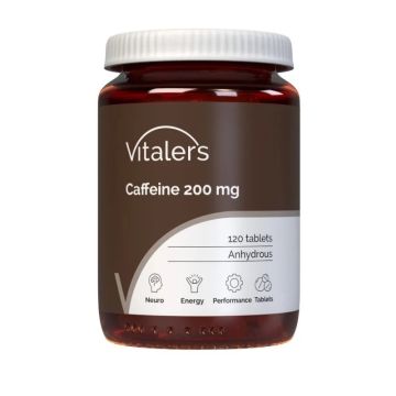 Кофеин 200 mg x120 таблетки Vitaler's