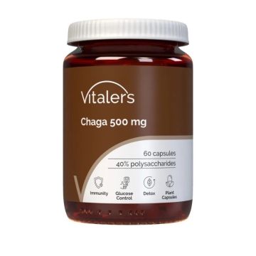Чага 500 mg х60 капсули Vitaler's