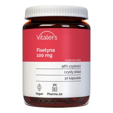 Физетин от райска ябълка за когнитивната функция 100 mg х30 капсули Vitaler's